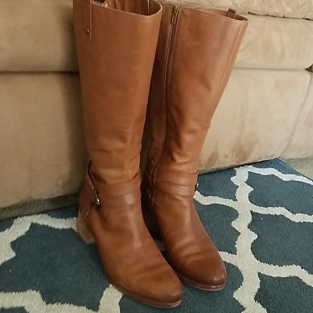 Genuine Leather Naturalizer sz 10.5WC Riding Boots